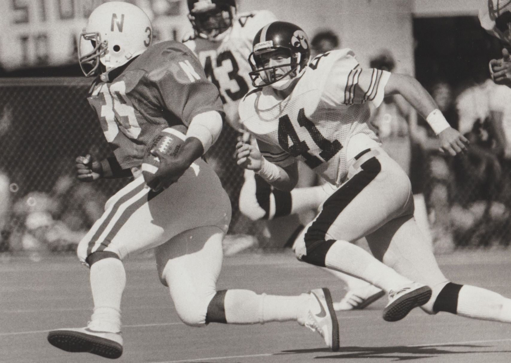 Huskers vs. Hawkeyes, 1980: Nebraska 57, Iowa 0